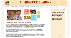 Desktop Screenshot of foundations-academy.com